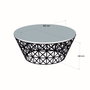 Hanah Home Stil - White Marble Mesa de centro
